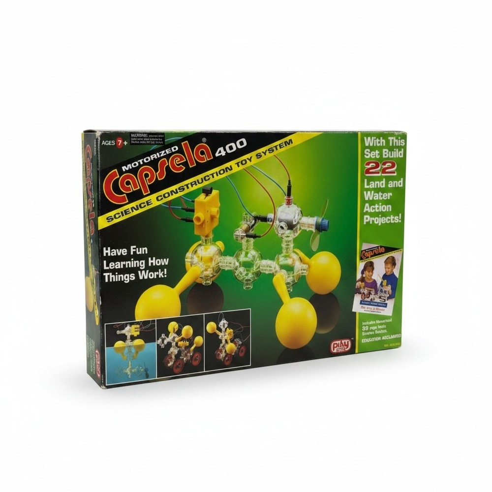 Vintage Capsela 400 Construct 22 Motorized Land and Water Toys‎ For Parts Only